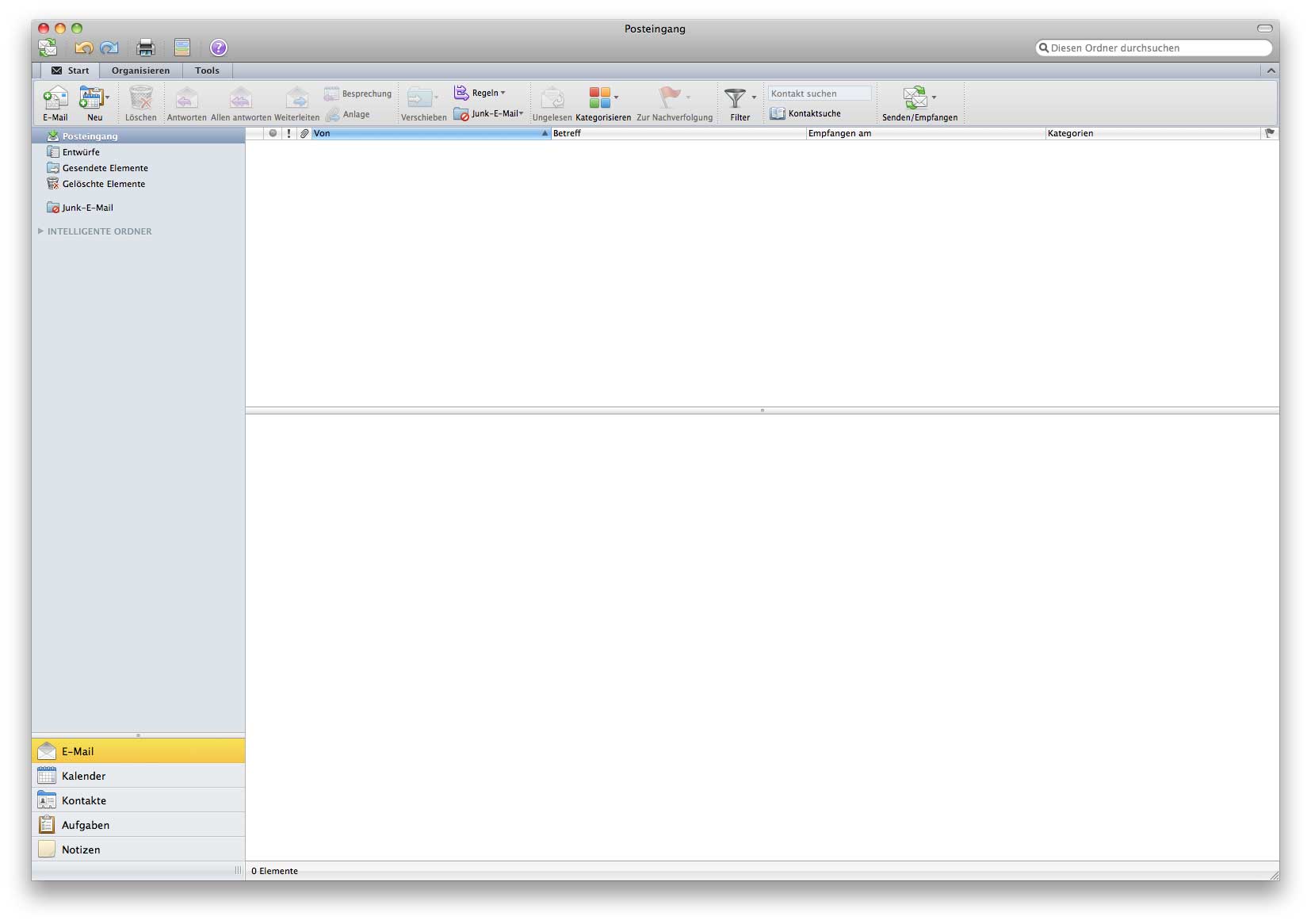 Outlook für Mac 2011