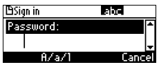 Audiocodes 420HD IP-Phone Sign-in Step:3