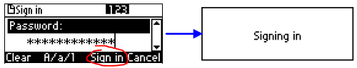 Audiocodes 420HD IP-Phone Sign-in Step:4