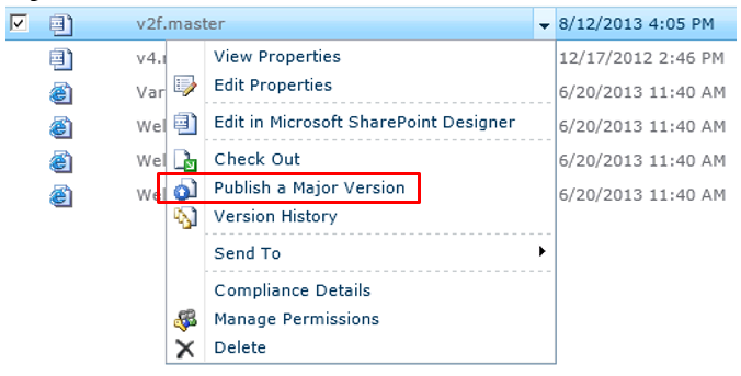 SharePoint Breadcrumb Navigation Solution - Activate Publishing Feature