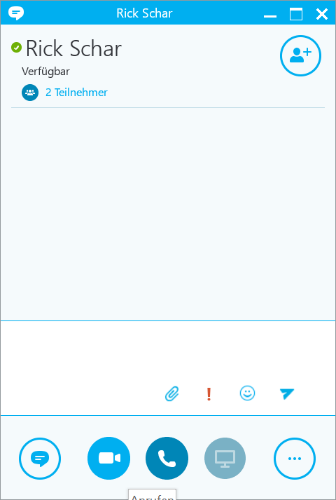 Präsenzstatus über das Tray Icon auswählen