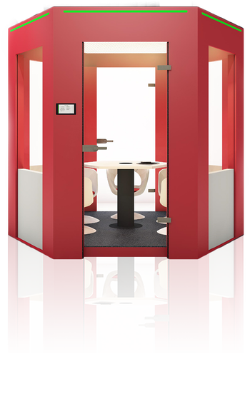 HXA Cube in Farbe rot