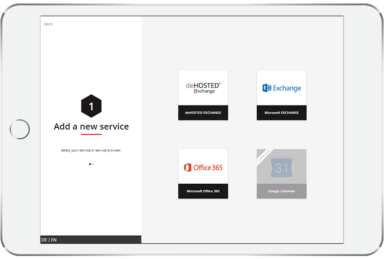 Available systems such as Microsoft Exchange, Office 365 and Google G Suite
