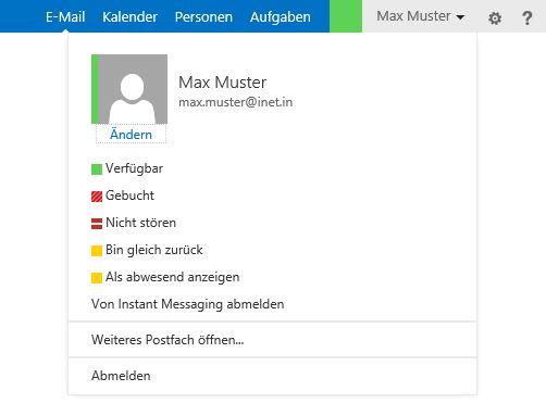 Outlook Web App Profilbild ändern