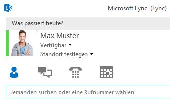 So ändern Sie des Profilbild Ihres Skype for Business (Lync) Accounts