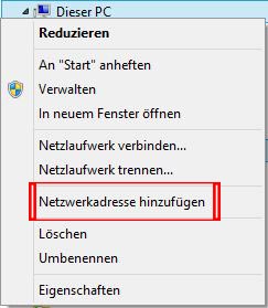 SharePoint im Windows Explorer als Netzwerkadresse hinzufügen