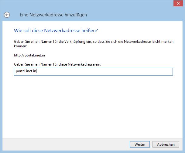 SharePoint im Windows Explorer als Netzwerkadresse hinzufügen