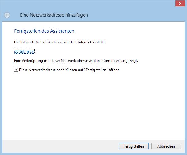 SharePoint im Windows Explorer als Netzwerkadresse hinzufügen