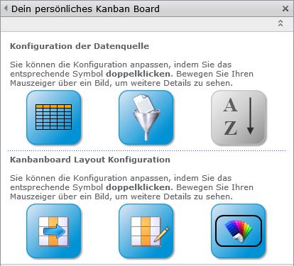 SharePoint Kanban4B Webpart Konfiguration