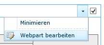 SharePoint 2010 Webpart bearbeiten