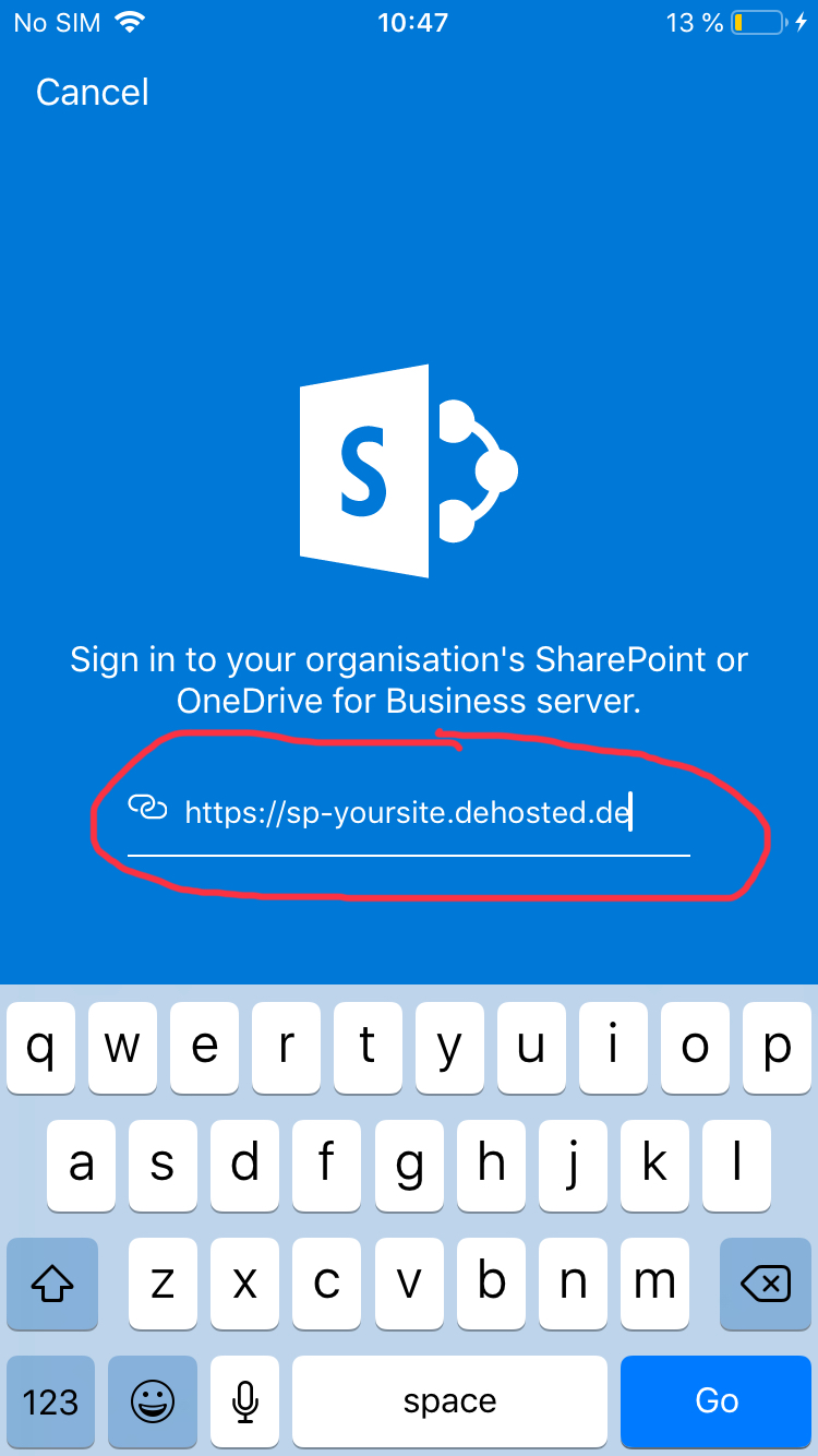 Sharepoint URL