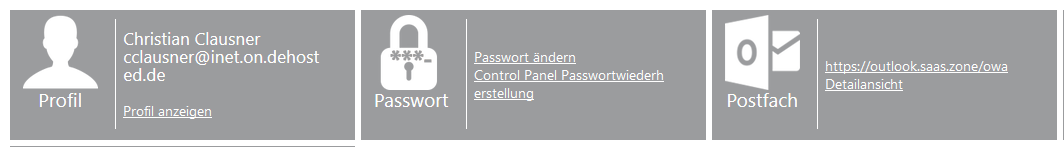 deHOSTED Control Panel